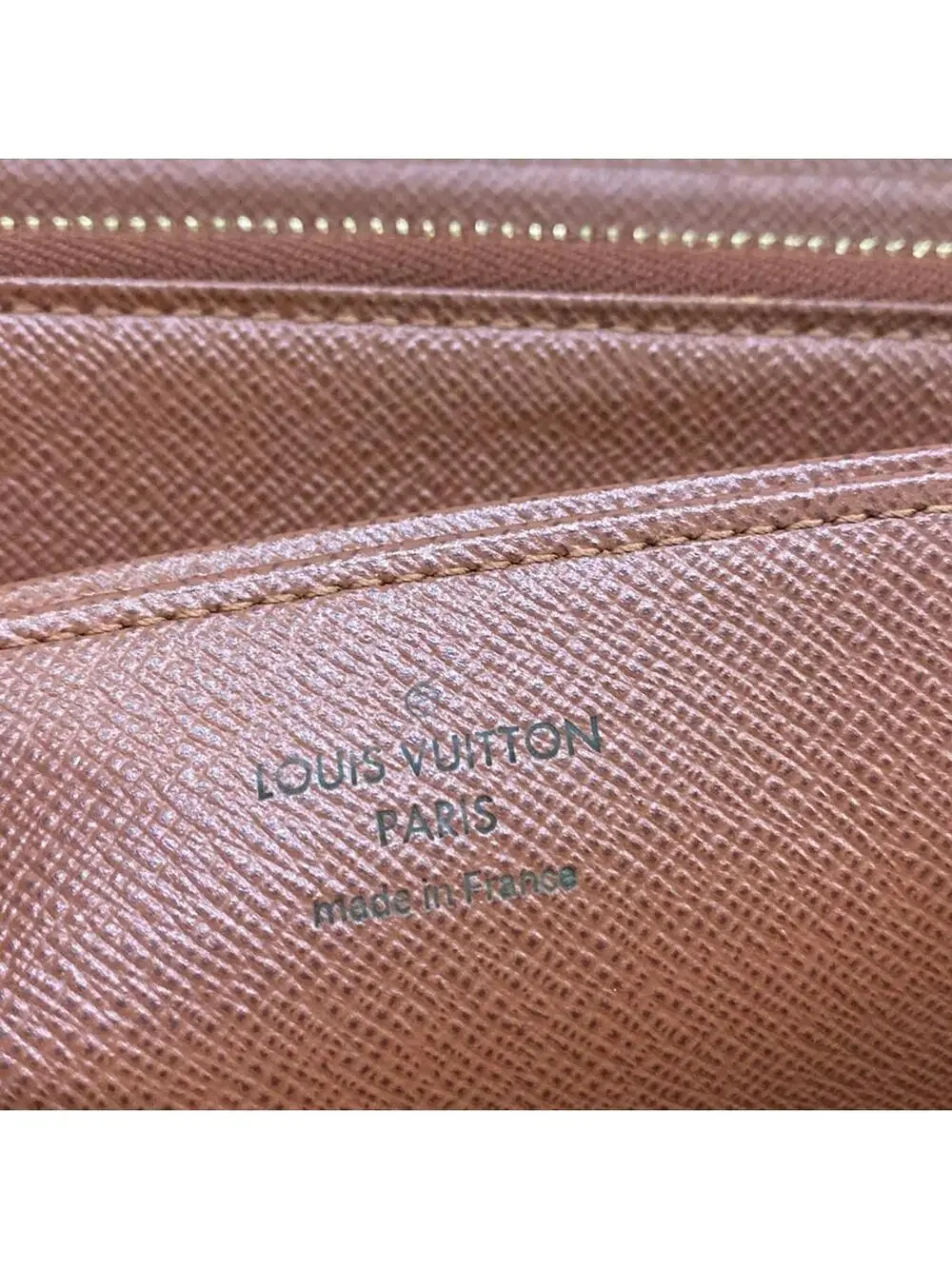 Louis Vuitton Zippy Wallet Maroon Long #360651L97B